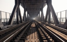 桥梁长江大桥钢梁铁路