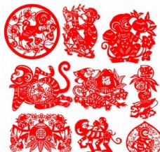 春姿2016猴年传统艺术剪纸