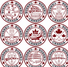 加拿大曲棍球标签