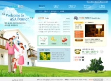 教育娱乐韩儿童娱乐教育系列网页设计