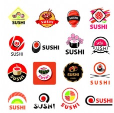 寿司美食标签