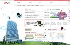 国外韩国卡通企业类型网站