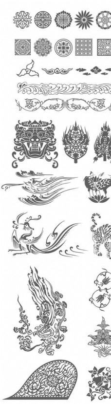 中国风设计传统花纹