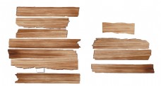木材异形木板素材