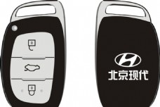 北京现代汽车钥匙